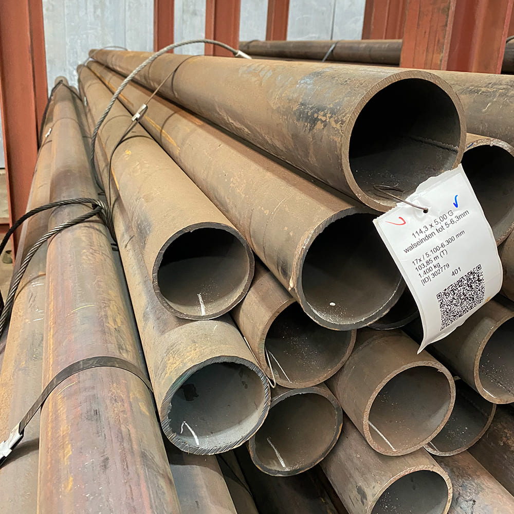 Longitudinally Welded Steel Pipes 114 3 X 5 Mm Solines