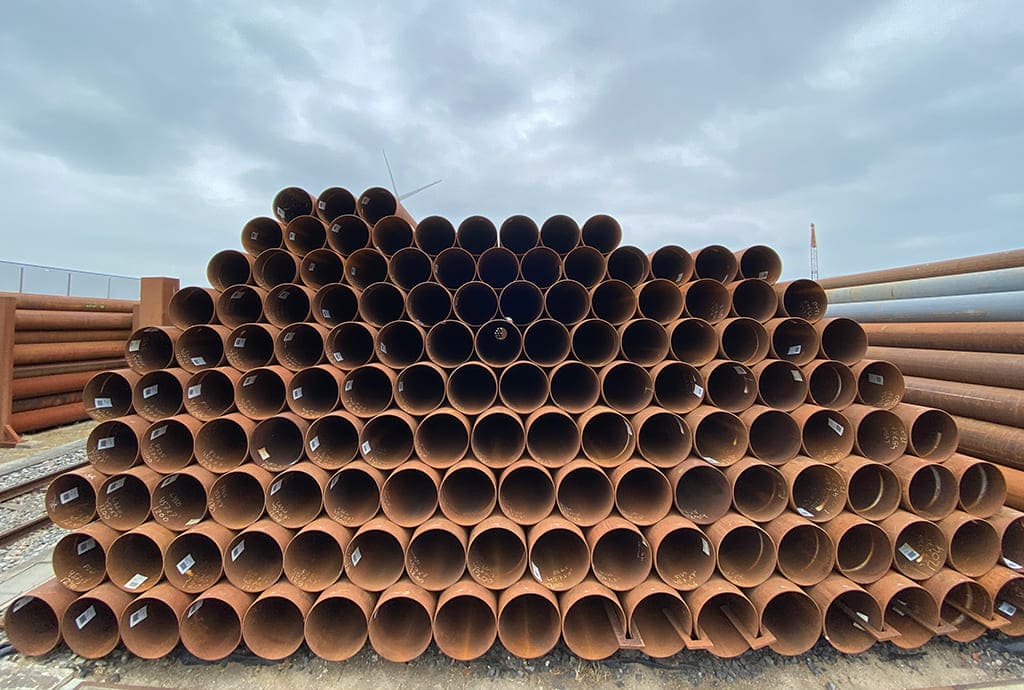 Longitudinally Welded Pipes Ø 457 X 7.1 Mm In S355 