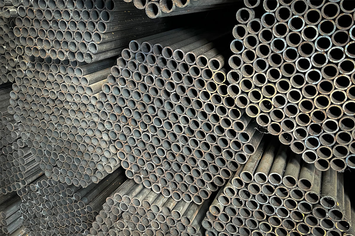 14 tons of steel tubes Ø 22.0 x 2.0 millimeters | Solines BV