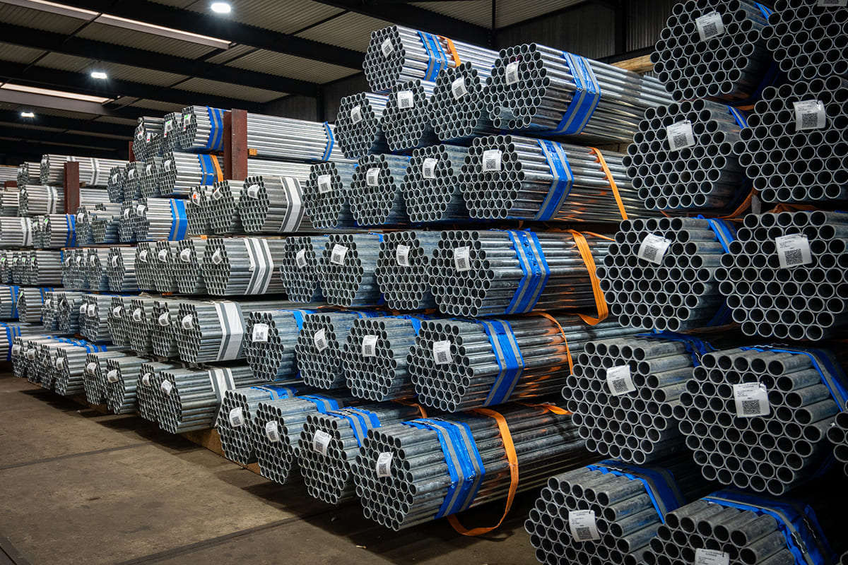 Galvanized tubes - Lenghts 6 meter